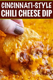 That ingredient, in my opinion, is a must for good chili (the basil also the red wine addition added such a nice flavor to the dish. Cincinnati Style Chili Cheese Dip Skyline Dip The Chunky Chef