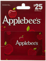 25 applebee s gift card only 18 75