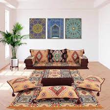 arabic majlis floor sofa set bohemian