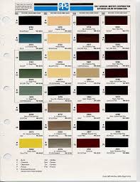 Gm Color Chips Color Chip Selection Car Paint Colors