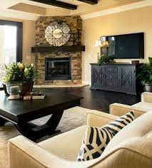 48 Best Corner Fireplace Decor Ideas