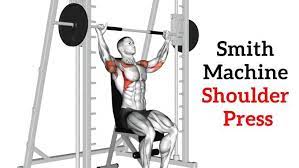 how to do smith machine shoulder press