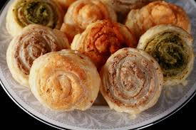puff pastry pinwheels recipe with 4