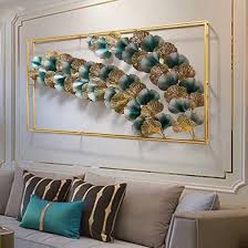 Double Layer Frame Leaves Large Wall Decor