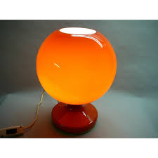 Glass Table Lamp For Opp Jihlava 1960s