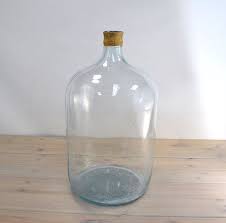 Vintage Water Jug Glass Jar With Cork 5