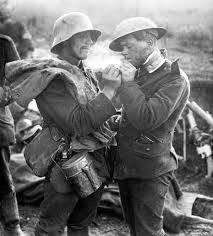 Truce — truce, *cease fire, armistice, peace are comparable when they mean a state of suspension of hostilities or an agreement for suspending hostilities. Christmas Truce Born In The Trenches Broomfield Enterprise