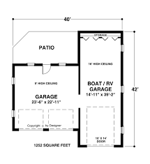 Garage Plan 1754