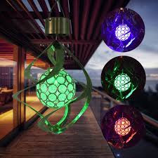Solar Wind Chime Led Color Changing