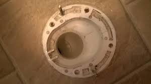 toilet drain with offset configuration