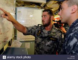 Marine Technician Matt Bennett Displays And Discusses The Ships