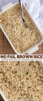 Let it sit and simmer How To Cook Brown Rice Perfectly Dinner Then Dessert