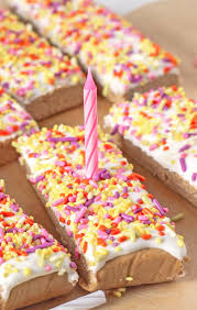This is another yummy healthy dessert treat to opt for instead of a birthday cake. 7 Ingredient No Bake Birthday Cake Protein Bars Gluten Free Vegan