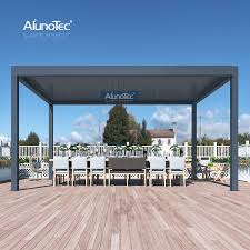 Alunotec Adjustable Louvre Roof Awnings