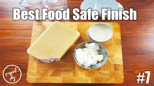 food safe finish for cutting boards