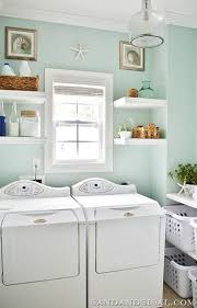 an efficient and beautiful laundry room