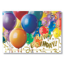 Wpg Balloon Cluster Happy Birthday Card