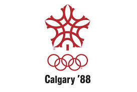 Ilustración de la antorcha olímpica, juegos olímpicos de invierno 2016 olimpiada del verano 2018 relevo de la. Juegos Olimpicos De Invierno Calgary 1988 Canada Logo Juegos Olimpicos Juegos Olimpicos De Invierno Olimpiadas De Invierno