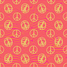 pacifist sign peace trippy groovy wave