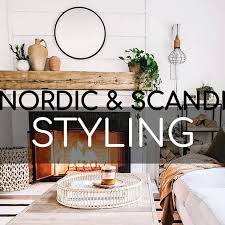 Nordic Scandi Fireplace Styling