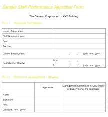 This Mid Year Employee Evaluation Form Provides A Simple