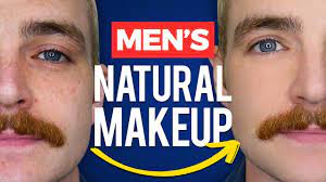 easy natural makeup look for men