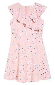Girls Love Nickie Lew Ruffle Polka Dot Dress Size 6x