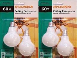 Sylvania Light Bulbs Ceiling Fan White