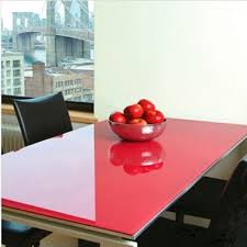 lacquered glass table top s color
