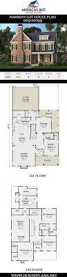 House Plan 009 00199 Narrow Lot Plan