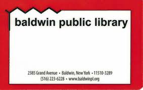 New york public library card. My Card Baldwin Public Library