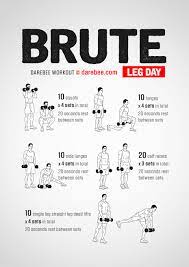 brute leg day workout