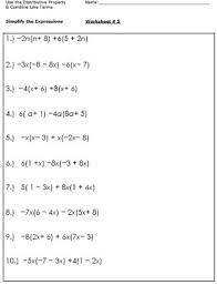 Algebra Worksheets Math Practice