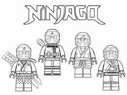 38+ Tranh tô màu Ninjago chất nhất dành tặng bé trai tập tô