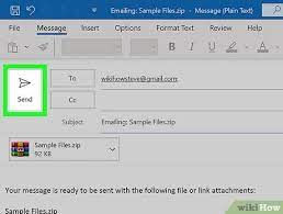 3 ways to email zip files wikihow