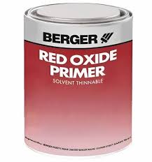 Berger Red Oxide Primer Paint 1 Ltr