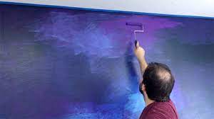 How To Paint A Galaxy Wall Mural Gray