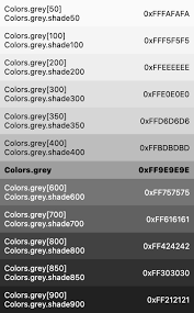 Grey Constant Colors Class Material