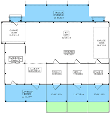 horse barn with mive rv bay