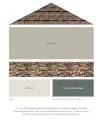 Fresh Color Palettes For A Brown Roof