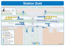 amsterdam zuid station map map of