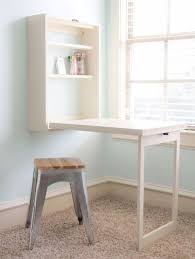 The desk looks a bit smaller than anticipated, but it works great and keeps the floor space cleared to the desk is exactly what i want. 20 Hideaway Desk Ideas To Save Your Space Shelterness