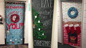 christmas dorm door decorations