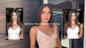 2000s adriana lima inspired makeup