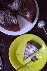 Nigella S Flourless Chocolate Orange Cake Always Order Dessert  gambar png