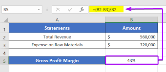 calculate 3 types of profit margin in