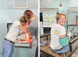 Glass Blowing At The Corning Museum Of