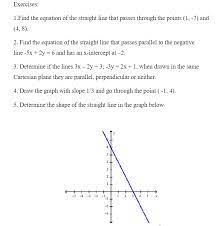 Solved Exercises 1 Find The Equation