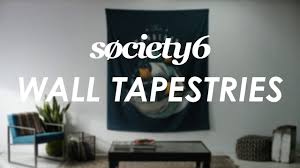 Wall Tapestries From Society6 Product Video