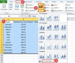 How To Create A 3 D Cylinder Chart In Your Excel Worksheet
